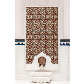 Resim Kütahya Hedef Çini 80X140 Türk Hamam Çinisi 