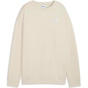 Resim Puma Ess Small No. 1 Logo Rela Krem Kadın Sweatshirt 000000000102266219 Bej 
