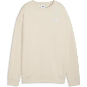 Resim Puma Ess Small No. 1 Logo Rela Krem Kadın Sweatshirt 000000000102266219 Bej 