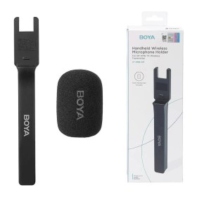 Resim Braventa Collection Boya By-Xm6 Hm Elde Taşınabilir Kablosuz Mikrofon Tutucu 