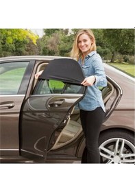 Resim Subaru Outback 2009-2014 Uyumlu Özel 2'li Oto Yan Cam Güneşliği, Arka Cam Güneşliği/perde Ft 1 Çift 