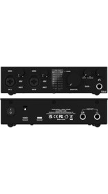 Resim Storemax Professional E2X2 | Yüksek Kalite Usb-C Ses Kartı: 2-Giriş/2-Çıkış 24BIT/192KHZ, 8...600OHM Arası Kulaklıklara Kadar Kullanılabilir. (Pc/mac) 