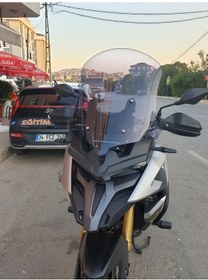 Resim Motocam Voge Ds 625x Ön Cam 2023-2026 Model 65cm Füme Renkli 4mm Uzun Cam 