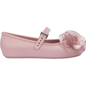 Resim Mini Melissa Soft Ballerina Studs Petals Kız Çocuk Babet Pembe 37822 Pembe 
