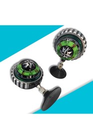 Resim Drs Tuning Oto Araç Içi Pusula Işıklı Vantuzlu Yapışma Büyük Boy 