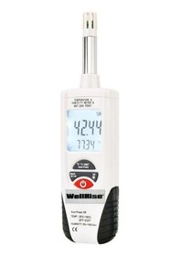 Resim Wellhise Ht-350 Sıcaklık Ve Nem Ölçer Profesyonel Ölçümler Wl-017 
