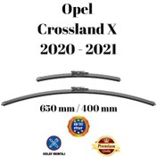 Resim Opel Crossland X 2020 2021 Uyumlu Ön Cam Muz Tipi Silecek Süpürgesi Seti 65/40cm Silbak 