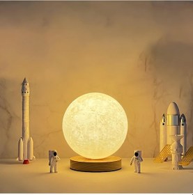 Resim Homing 3d Moon Gece Lambası 241941 Krem 