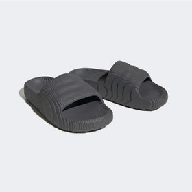 Resim Adidas Adilette 22 Gri Unisex Gri Terlik Düz Hp6522 Gri 
