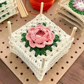 Resim Braventa Collection Orhanucuzluk Ahşap Motifmatik Tahtası 15X15 cm 