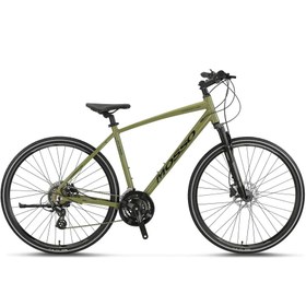 Resim MOSSO LEGARDA PRO X21 MSM H 28 ŞEHİR TUR BİSİKLETİ 46cm YEŞİL 