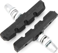 Resim 7 cm Çift Bisiklet Fren Pabucu Seti Alyanlı Bisiklet Ön Arka 2'li Fren Balata Papucu 