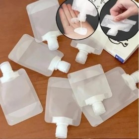 Resim 3b Trend 3 Adet 100 ml Doldurulabilir Tekrar Kullanılabilir Krem Şampuan Şişesi | Seyehat Seti 