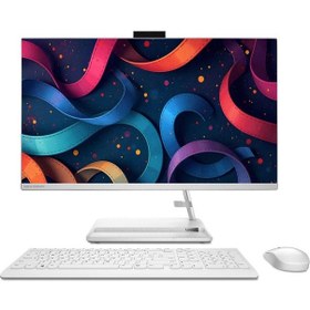 Resim Lenovo IdeaCentre AIO 3 24IAP7 3 F0GH01GBTRM1 i5-12450H 16 GB 512 GB SSD 23.8" W10P AIO Masaüstü Bilgisayar 