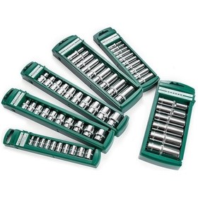 Resim Besthome1 Tamir Aletleri Seti: 1/4 Uzun Somun Ucu Küçük Kafa 10 Parça, Dayanıklı Ergonomik Otomobil Alet Seti 