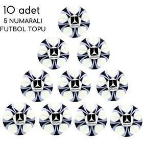 Resim Rebuwo El Dikişli Futbol Topu 5 Numara Futbol Topu Sert Zemin Fut Çok Renkli 