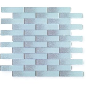 Resim MozaiKristaL Mutfak Tezgah Arası 23x98 Mm Kristal Cam Mozaik. File Ölçüsü: 30x30 Cm. ( 1 M2 Fiyatıdır ) 