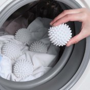 Resim 1 Adet/3 Adet Çamaşır Topu, Dezenfeksiyon ve Anti-Dolaşım Sihirli Saç Emiş Efsanesi, Kıyafet Temizleme Topu, Anti-Statik Dikenli Hedgehog Topu, Yıkama ve Koruma Topu 