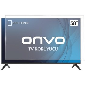 Resim Bestekran Onvo Uyumlu 58" 147 Ekran Tv Ekran Koruyucu 