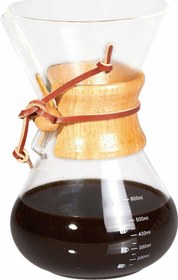 Resim Cam Kahve Demleme 600 ML 
