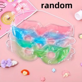 Resim Gateesat Butterfly Çift Delik Soğuk Sıcak Kompres Göz Maskesi Ofis Evde Rahatlık 