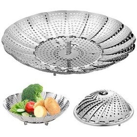 Resim Dodes Paslanmaz Çelik Buharda Pişirme Sepeti Çok Renkli 