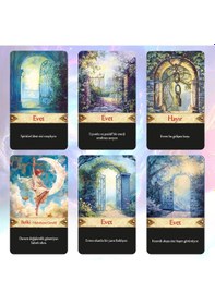Resim Evrenden Cevaplar Tarot Kehanet Destesi / 90 Açıklamalı Kart 