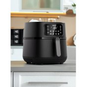 Resim Büyük Kapasiteli Hava Fritözü, Çok Fonksiyonlu, Hızlı ve Sağlıklı Yemek Pişirme 