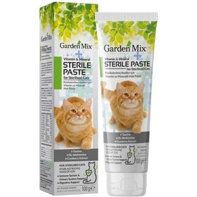 Resim Garden Mix Steril Multivitamin Kedi Malt Macunu 100 Gr 
