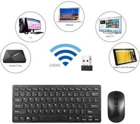 Resim Asus Zenscreen Mb16ace Uyumlu Kablosuz Taşınabilir Q Klavye Ve Mouse Set Siyah 