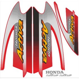 Resim Honda Activa Sticker Set 