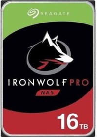 Resim Seagate IronWolf Pro ST16000NT001 3.5" 16 TB 7200 RPM 256 MB SATA 3 HDD 