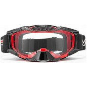 Resim Açık Hava Motosiklet Yarış Gözlükleri Bisiklet Off-road Gözlükleri Buğu Önleyici Ön Cam Bisiklet Gözlükleri Kırmızı 