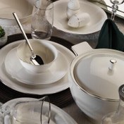 Resim Royal London Amanda Platin 60 Parça 12 Kişilik Yemek Takımı 