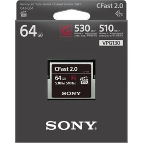 Resim Sony Cfast CAT-G64 64 GB 530 Mb/sn Hafıza Kartı 