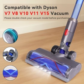 Resim Dyson Süpürge Makinesi V7/V8/V10/V11/V15 ile Uyumlu, Aksesuar Seti, Fırça Başlığı, Zemin ve Halı Temizliği için Temizlik Aracı 