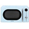 Resim Simfer Retro Mavi Dijital Mikrodalga Fırın ( SK4606 ) 