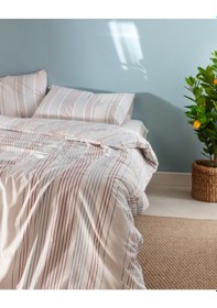 Resim Madame Coco Evonna Tek Kişilik İpliği Boyalı Nevresim Takımı 8684427030417 Çok Renkli 