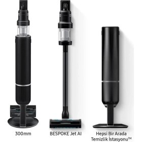 Resim Samsung VS25C9779QK/TR Bespoke Jet Aı Elite Extra Şarjlı Dikey Süpürge 