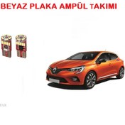 Resim Renault Clio 5 Plaka Ampül Set Beyaz Arıza Işığı Yakmaz Canbus 