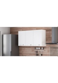 Resim Minar 135 Cm Mutfak Dolabı Beyaz 135-B1-Üst Modül Beyaz 