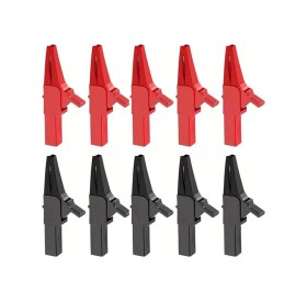 Resim Willowhaven 5 Kırmızı 5 Siyah Iıc Seri Izole Pensli 4mm Muz Jakından Ataş Klibi Adaptör 