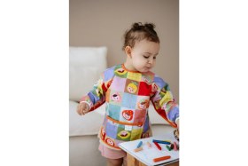 Resim Oh la la Koala For Little Ones Meyve Çocuk Uzun Kollu Sıvı Geçirmez Aktivite Önlük (6-36 Ay) 