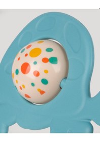 Resim Sevimli Kaplumbağa Diş Kaşıycı Çıngırak - Turkuaz 