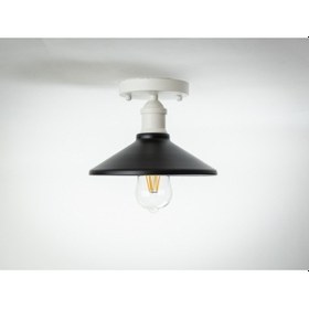 Resim Riolight Retro Tekli Metal Plofonyer Avize Şapka Çapı: 22Cm (507964620) 