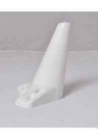 Resim Zeygen Zirve Plastik Mobilya Baza Koltuk Kanepe Ayak 4 Adet 15 Cm Beyaz 