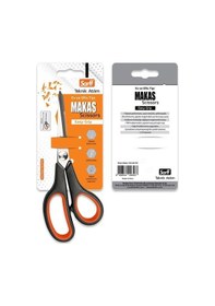 Resim Sarff Easy Grip Kauçuk Plastik Saplı 20cm Ofis Makası 