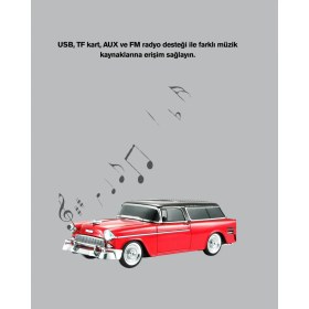 Resim Zengezur Tws Destekli Fm Radyo ve USB Girişli Hoparlör 