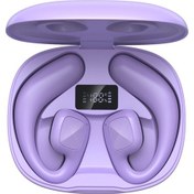 Resim Awei T67 Hava İletimli Tws Bluetooth Kulaklık Mor 