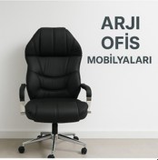 Resim Arji Makam Koltuğu Siyah 